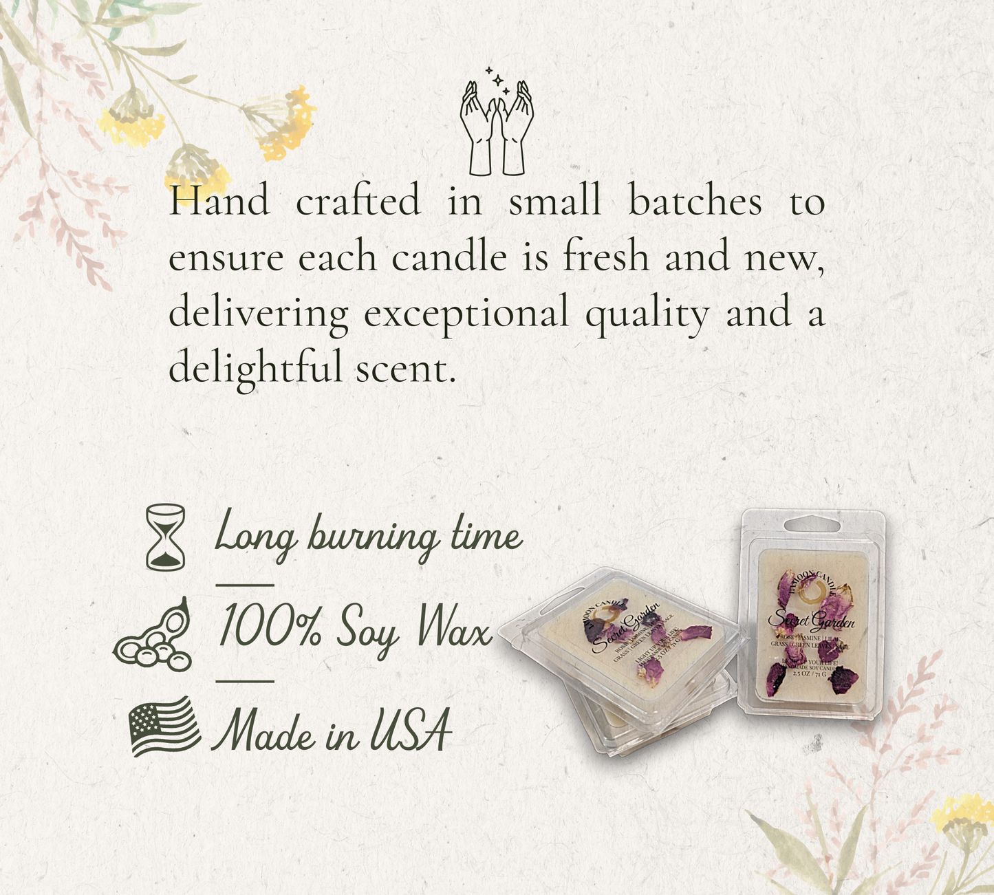Secret Garden - Scented Wax Melts