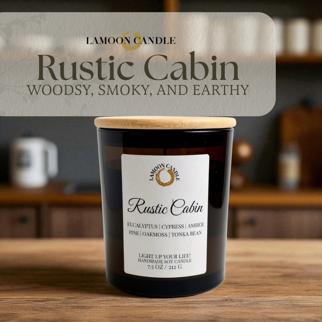 Rustic Cabin - Vintage Green Tumbler Soy Wax Candle