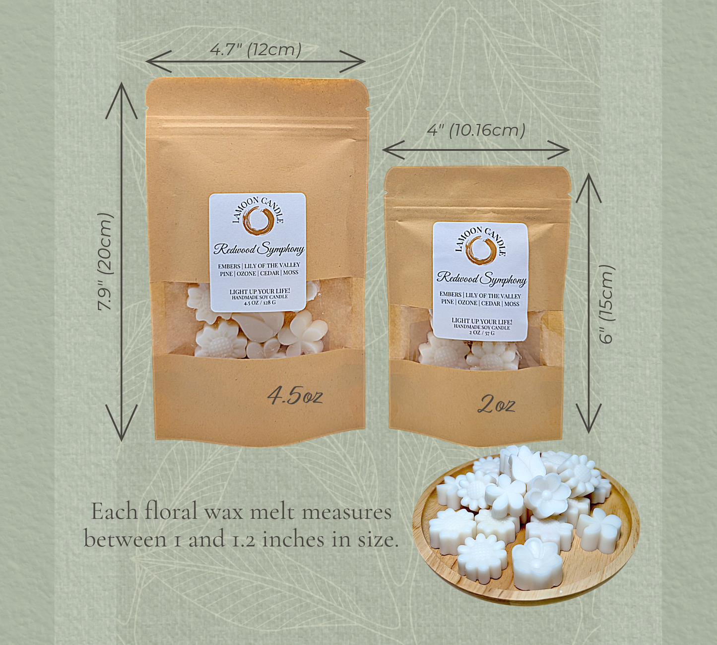 Redwood Symphony - Floral Wax Melts