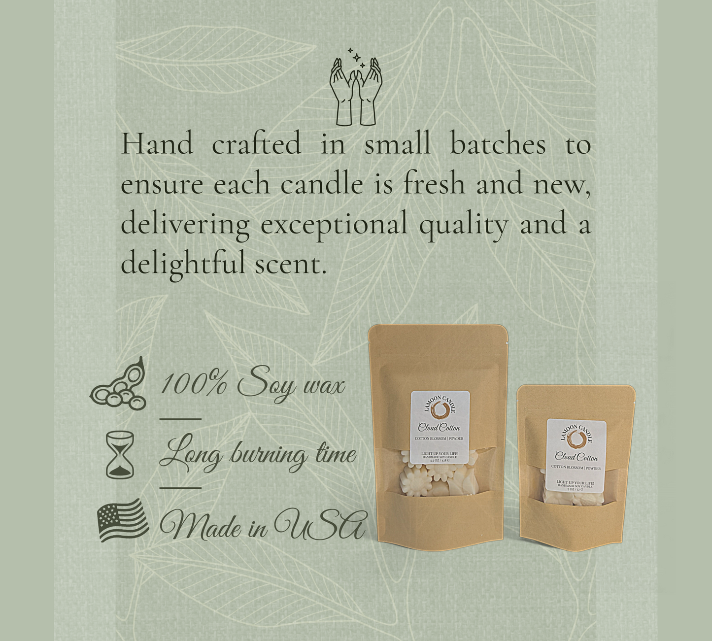 Cloud Cotton - Floral Wax Melts
