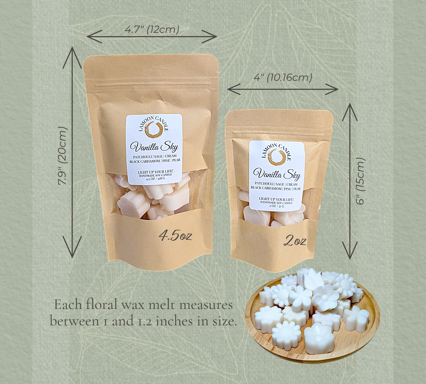 Vanilla Sky - Floral Wax Melts