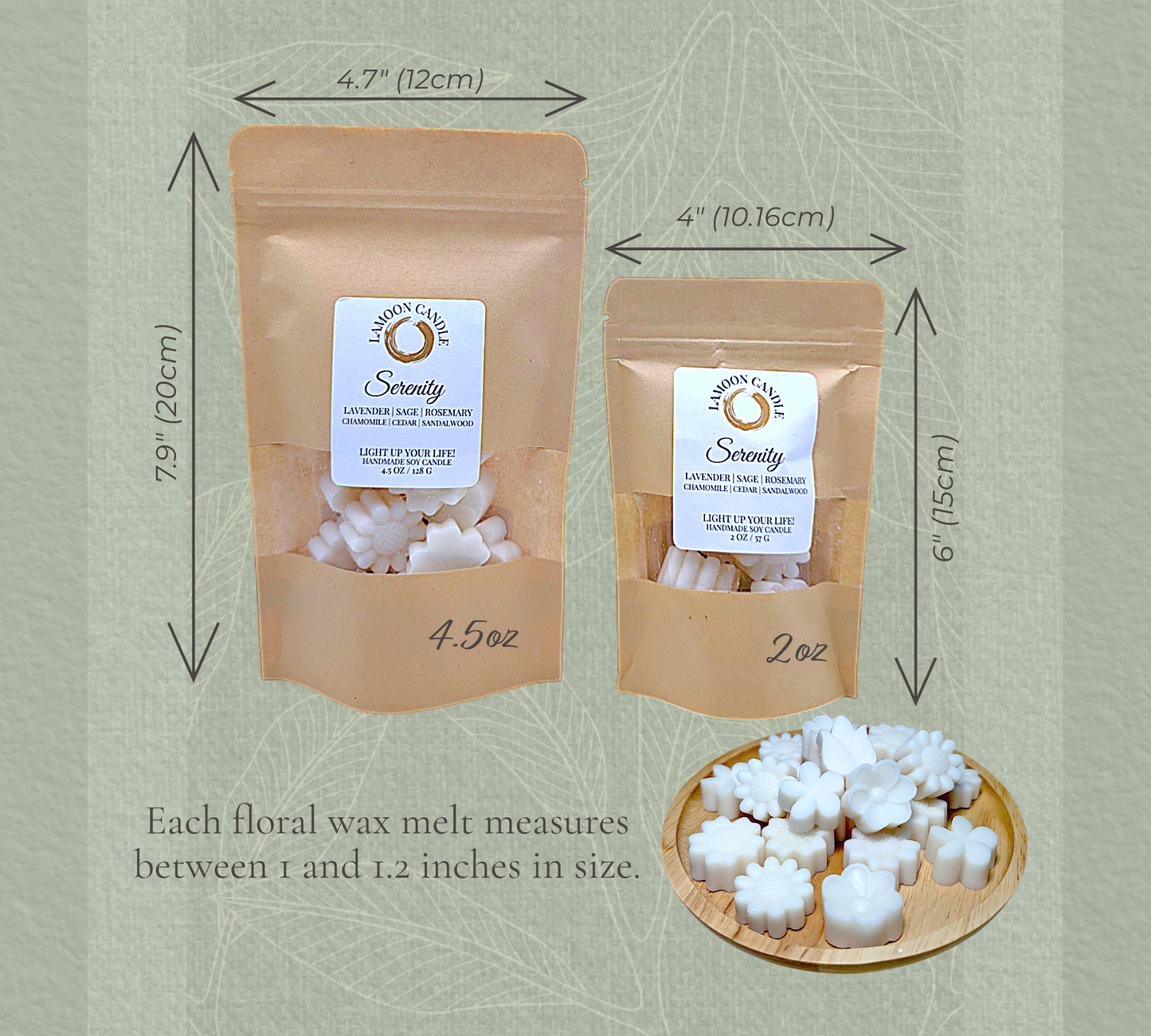 Serenity - Floral Wax Melts