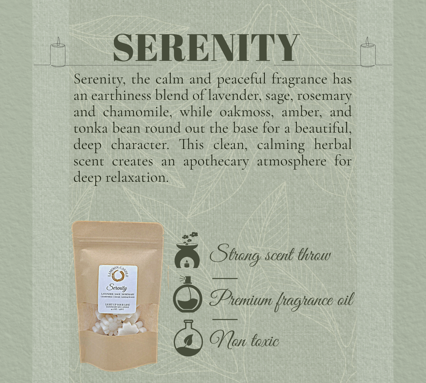 Serenity - Floral Wax Melts