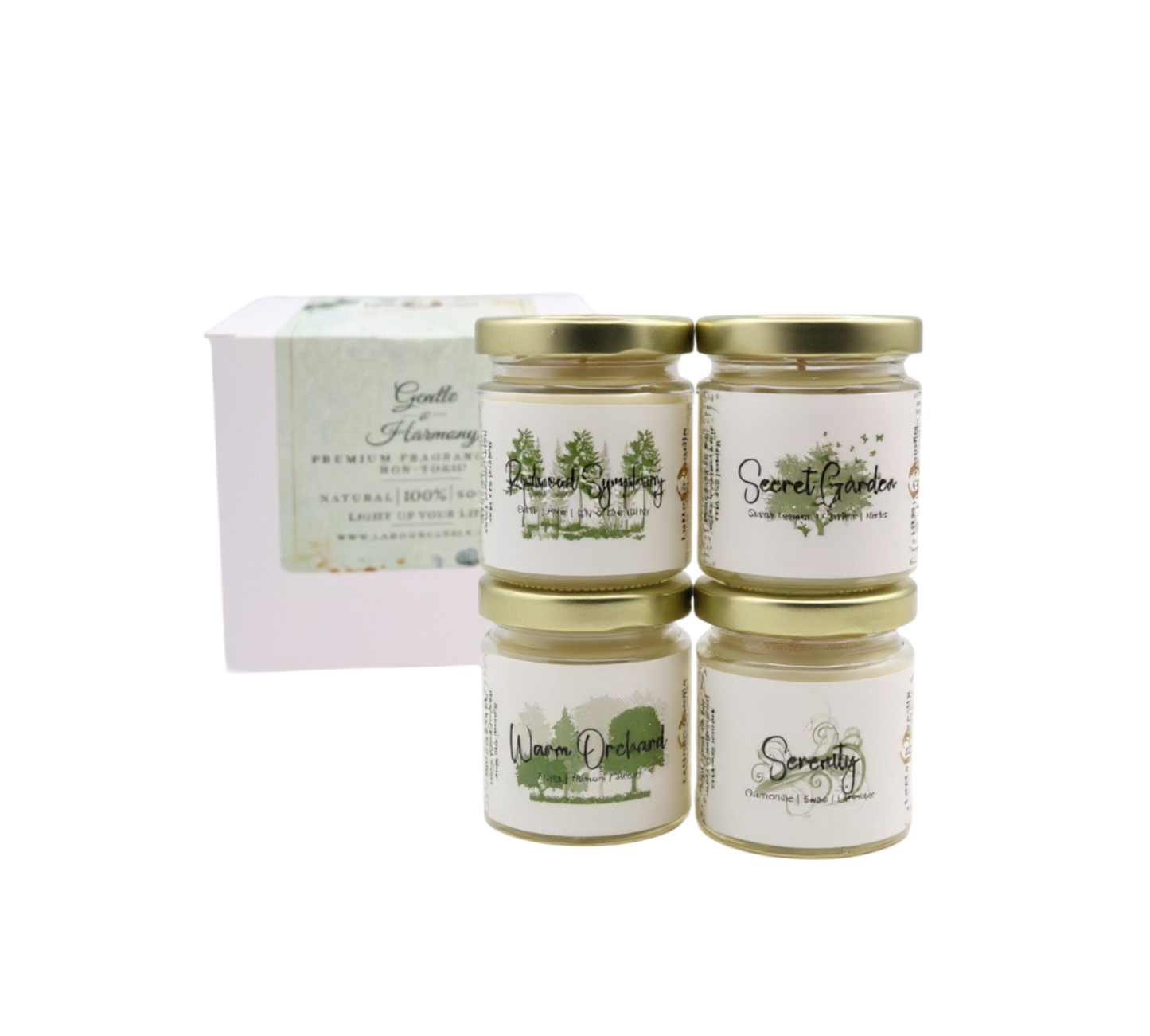 Sampler Flight - Mini Luminary Soy Wax Candle