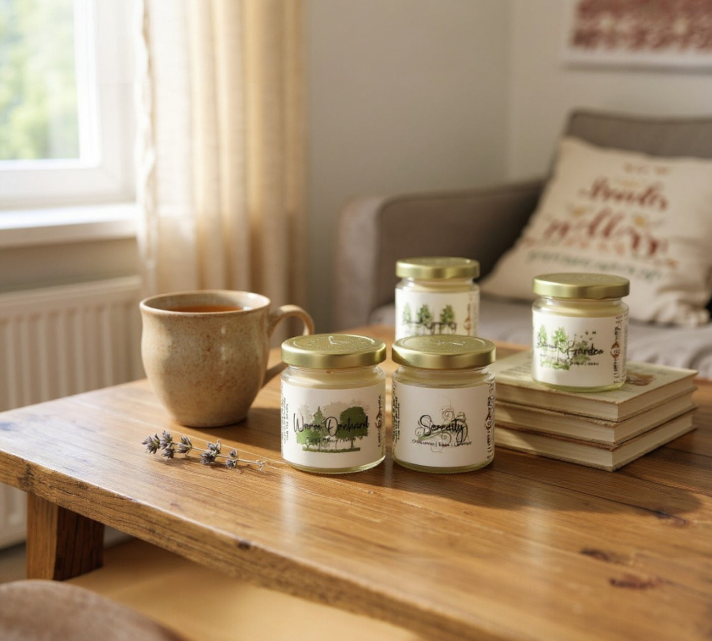 Sampler Flight - Mini Luminary Soy Wax Candle