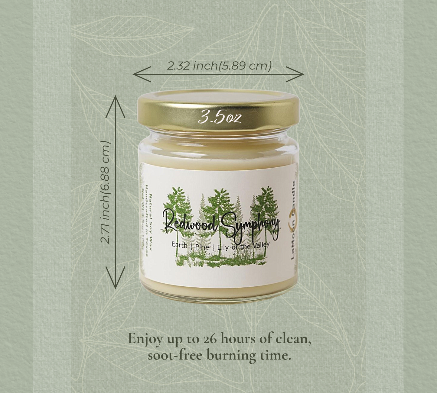 Redwood Symphony - Mini Luminary Soy Wax Candle