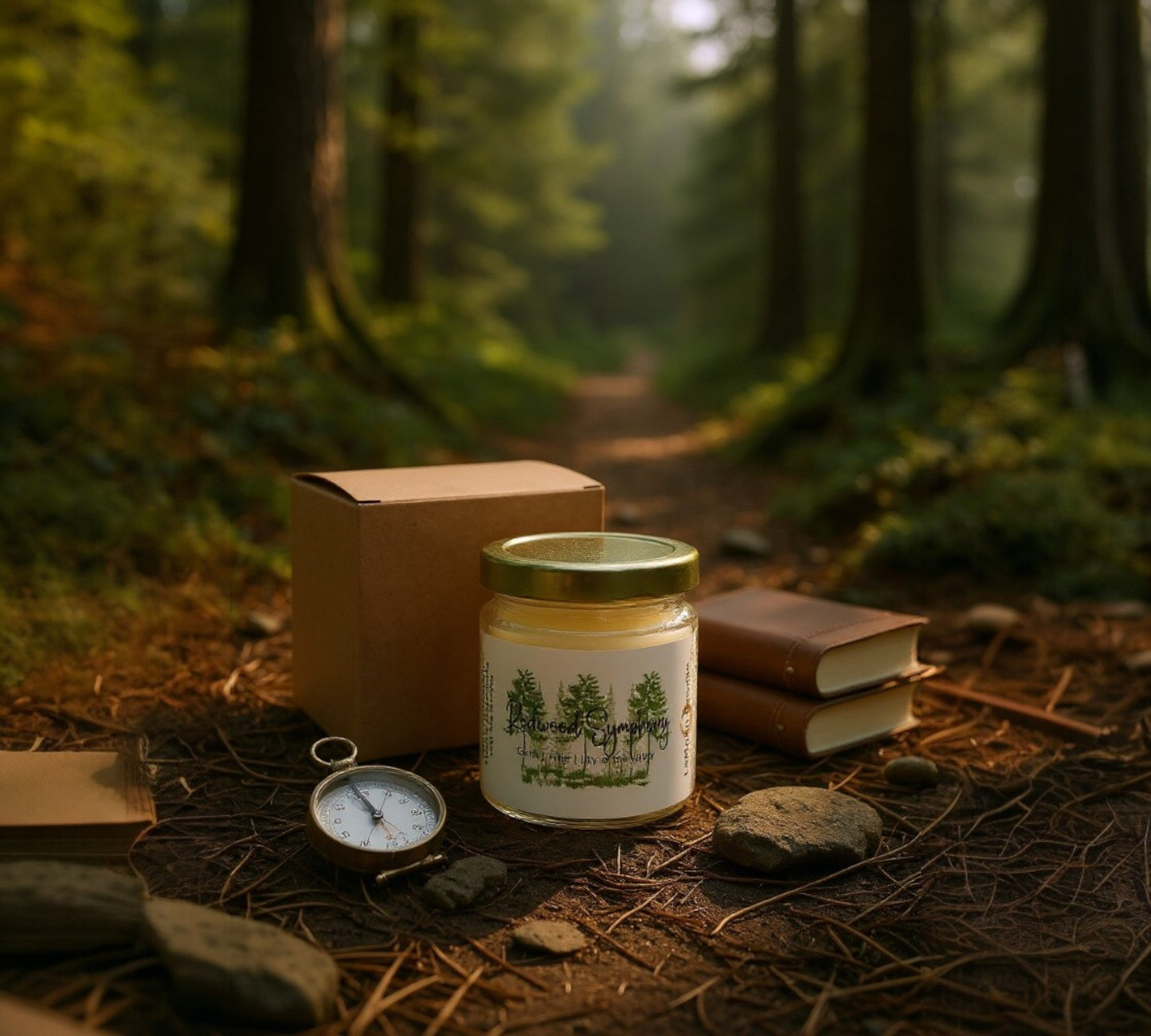 Redwood Symphony - Mini Luminary Soy Wax Candle