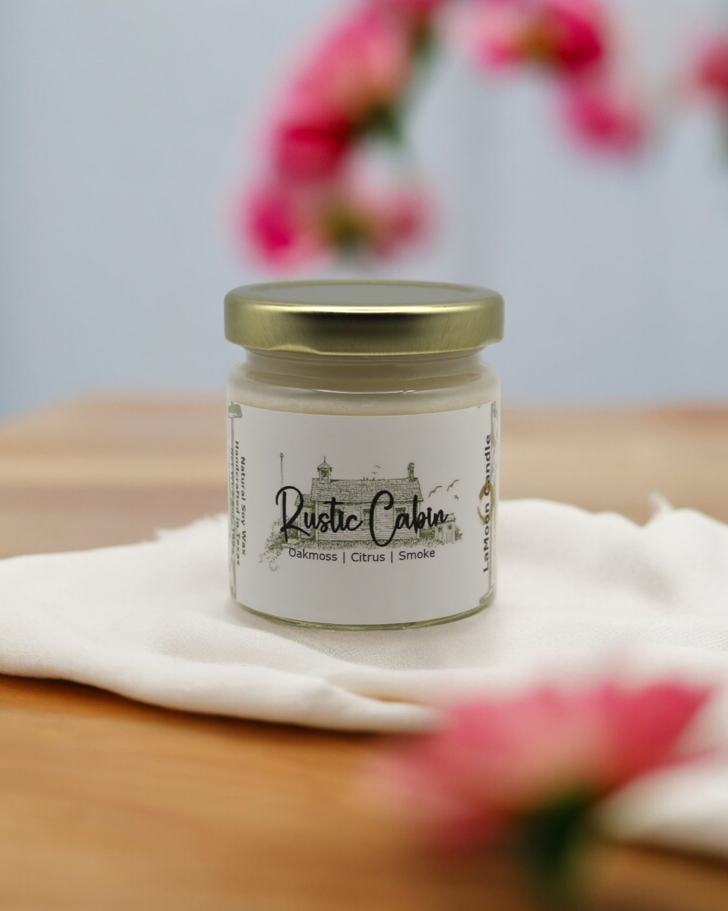 Rustic Cabin - Mini Luminary Soy Wax Candle