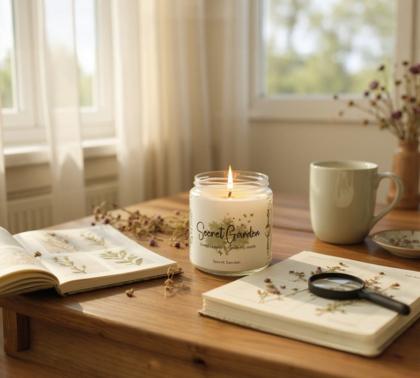 Secret Garden - Mini Luminary Soy Wax Candle