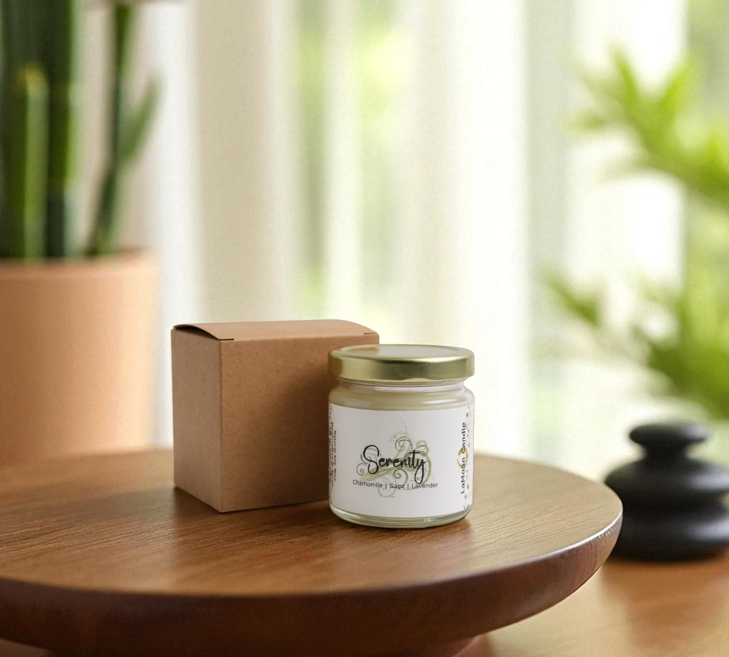 Serenity - Mini Luminary Soy Wax Candle