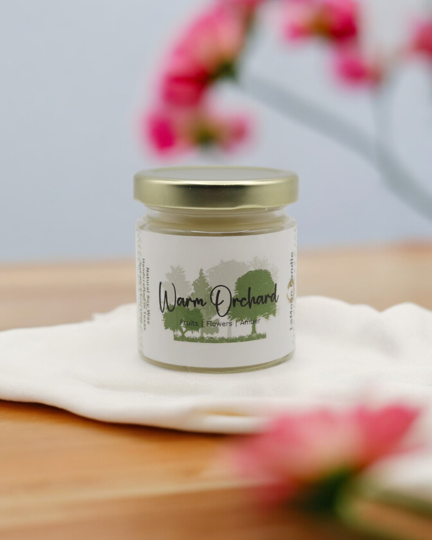 Warm Orchard - Mini Luminary Soy Wax Candle