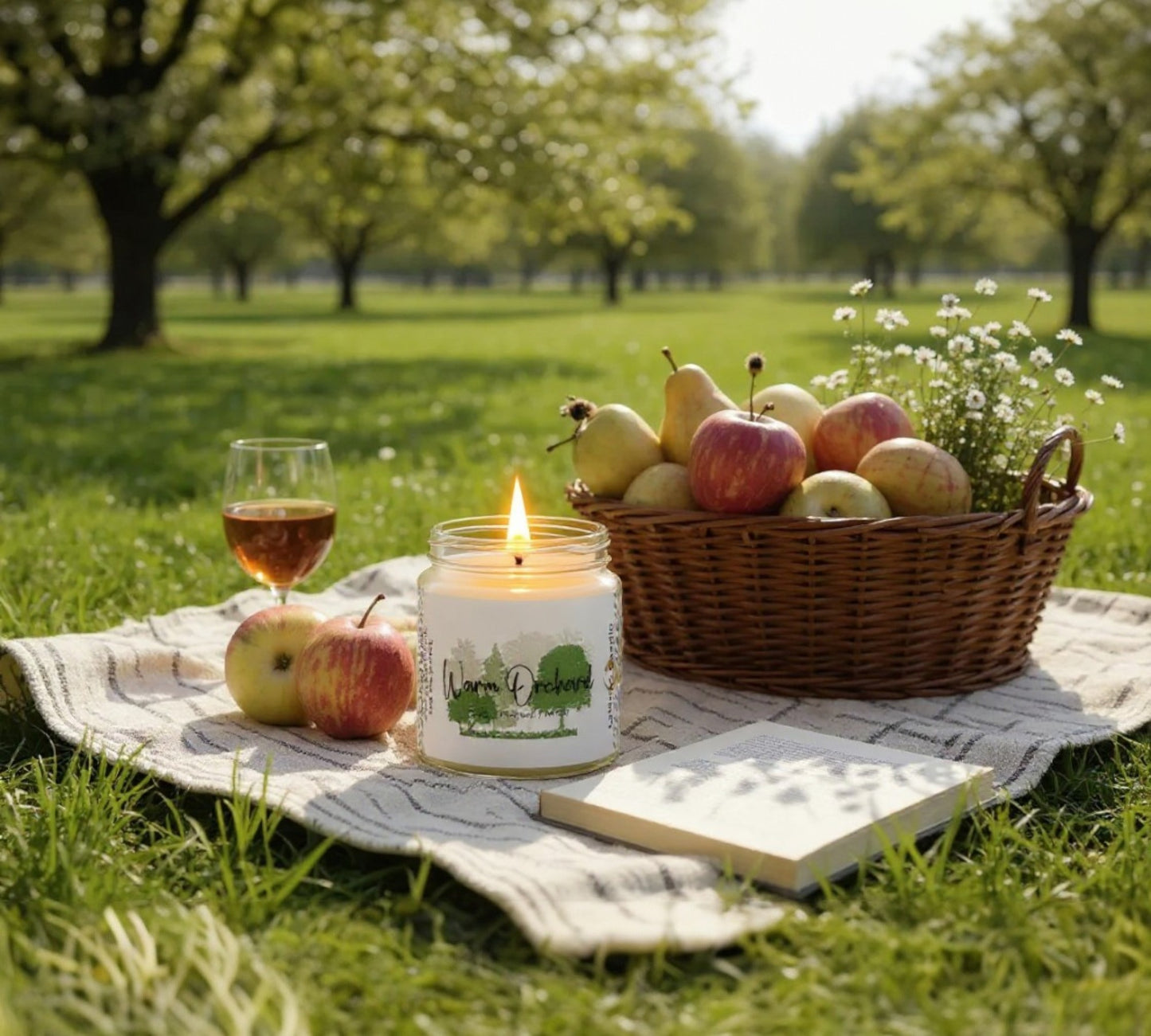 Warm Orchard - Mini Luminary Soy Wax Candle