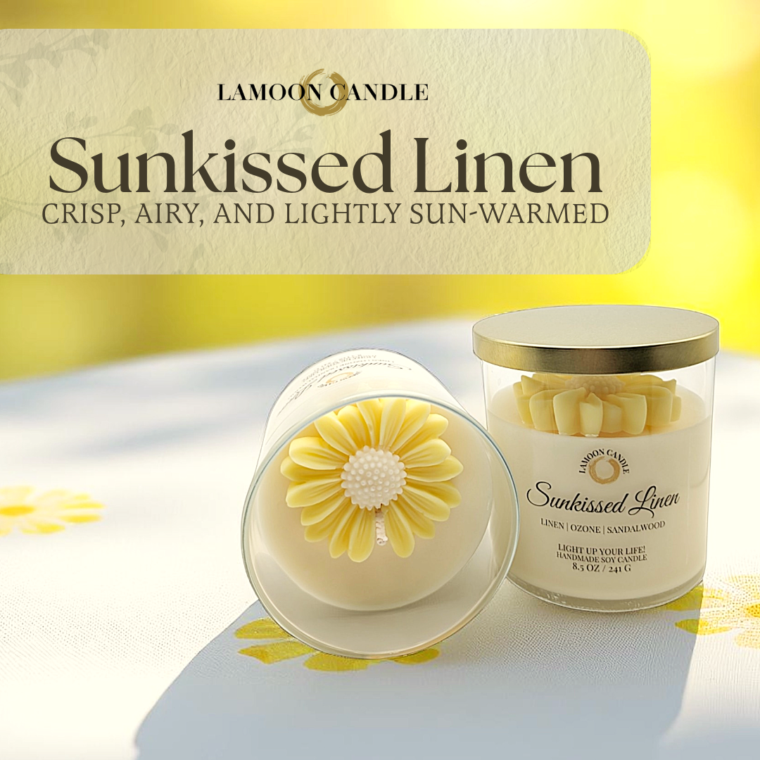 Sunkissed Linen - Soy Wax Candle