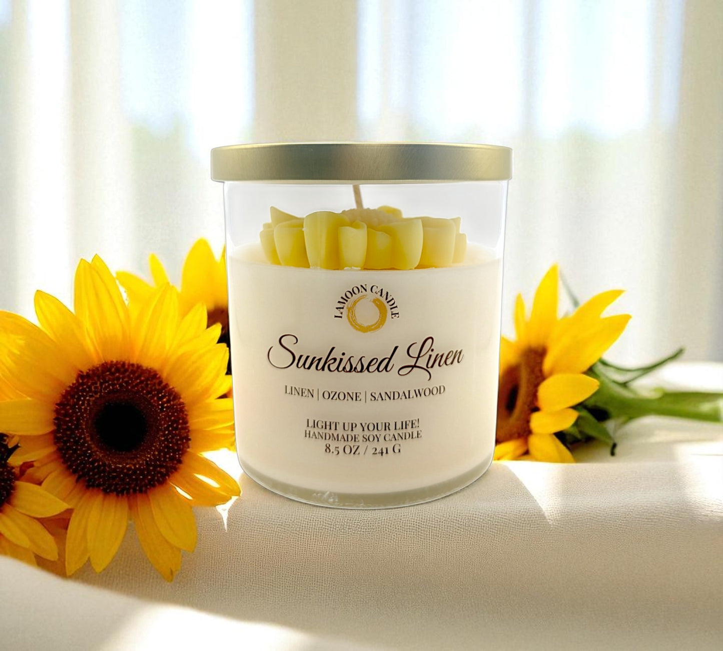 Sunkissed Linen - Soy Wax Candle