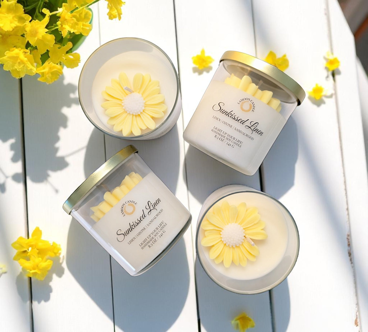 Sunkissed Linen - Soy Wax Candle