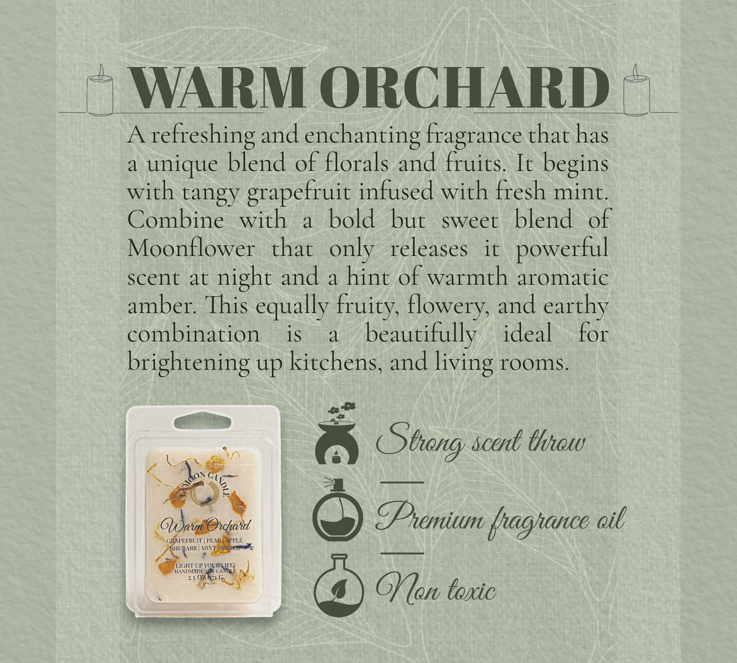 Warm Orchard - Scented Wax Melts