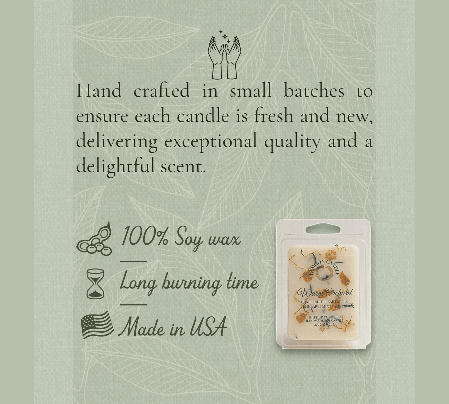 Warm Orchard - Scented Wax Melts - LaMoon Candle