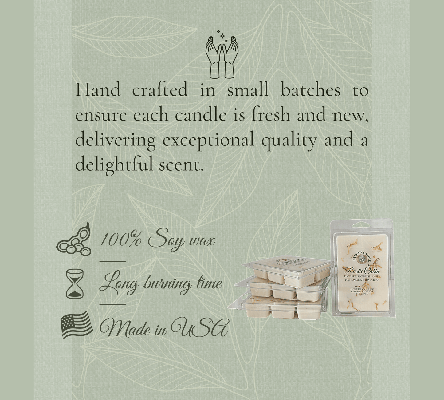 Rustic Cabin - Scented Wax Melts - LaMoon Candle