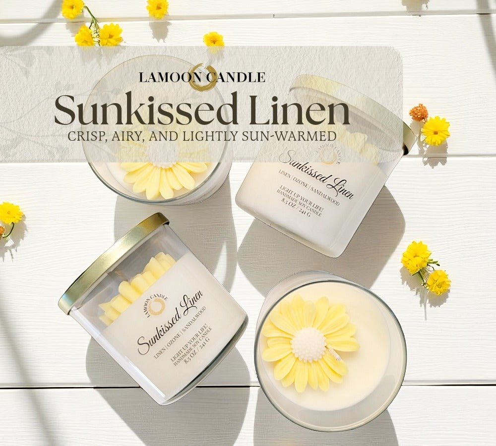 Sunkissed Linen - LaMoon Candle