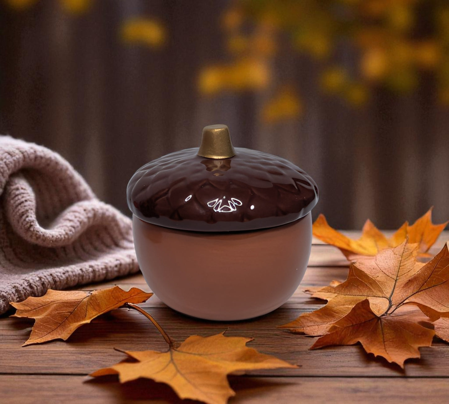 Sugared Spice - Acorn Soy Wax Candle - LaMoon Candle