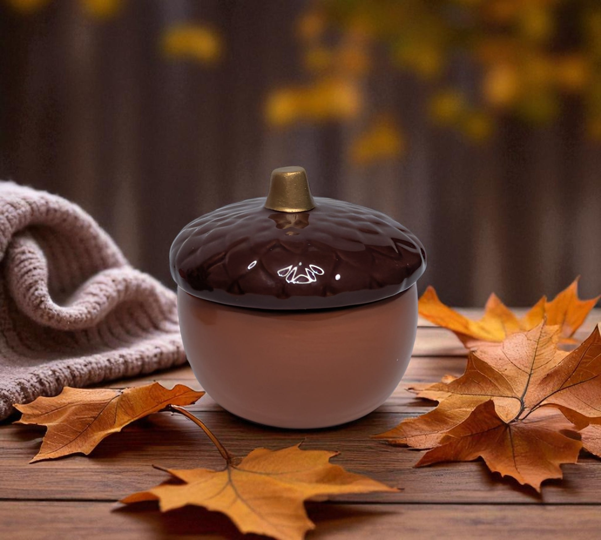 Sugared Spice - Acorn Soy Wax Candle - LaMoon Candle