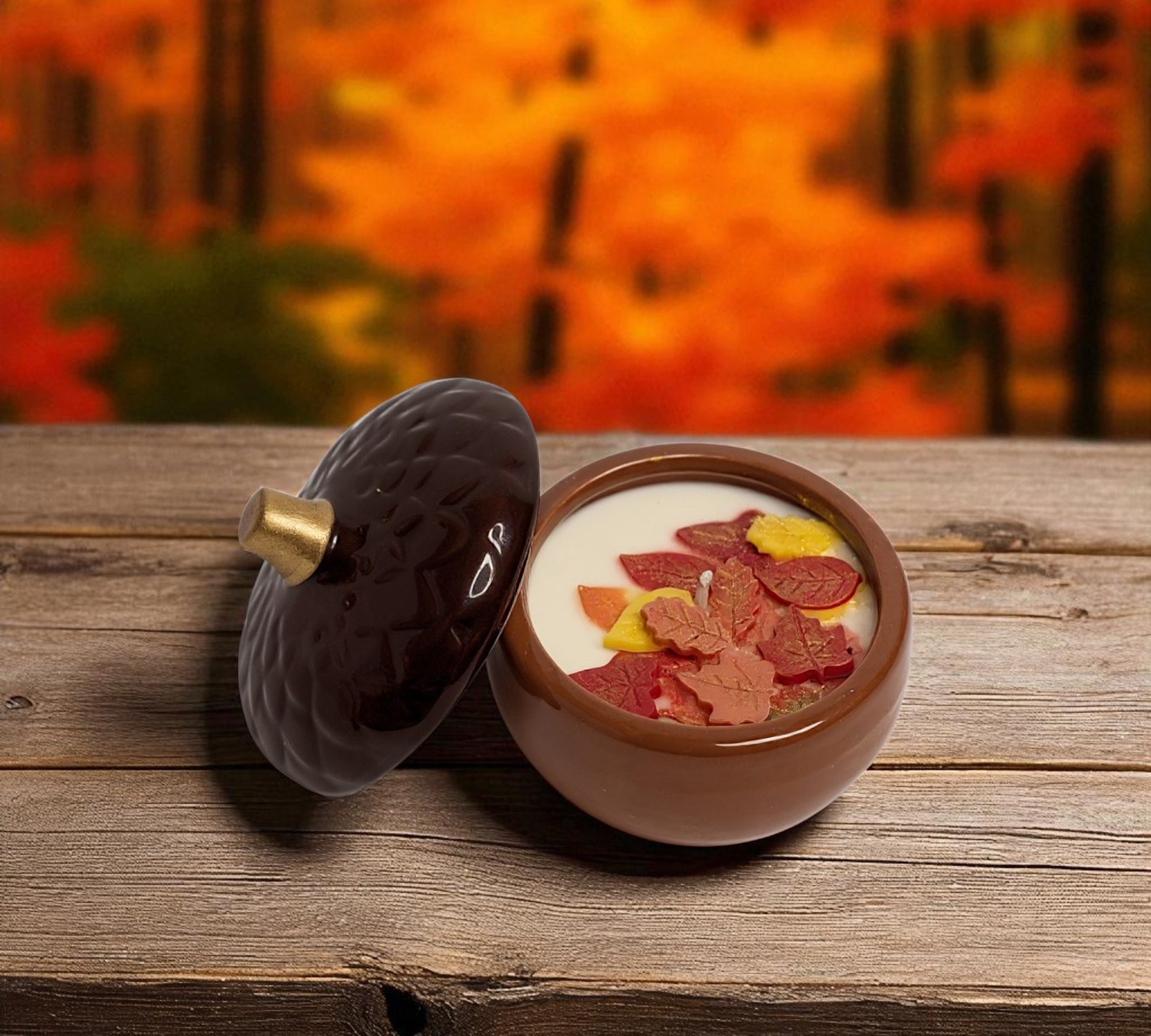 Sugared Spice - Acorn Soy Wax Candle - LaMoon Candle