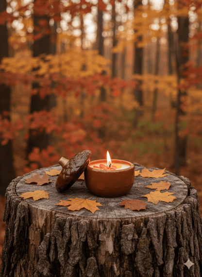 Sugared Spice - Acorn Soy Wax Candle - LaMoon Candle