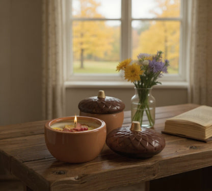 Sugared Spice - Acorn Soy Wax Candle - LaMoon Candle