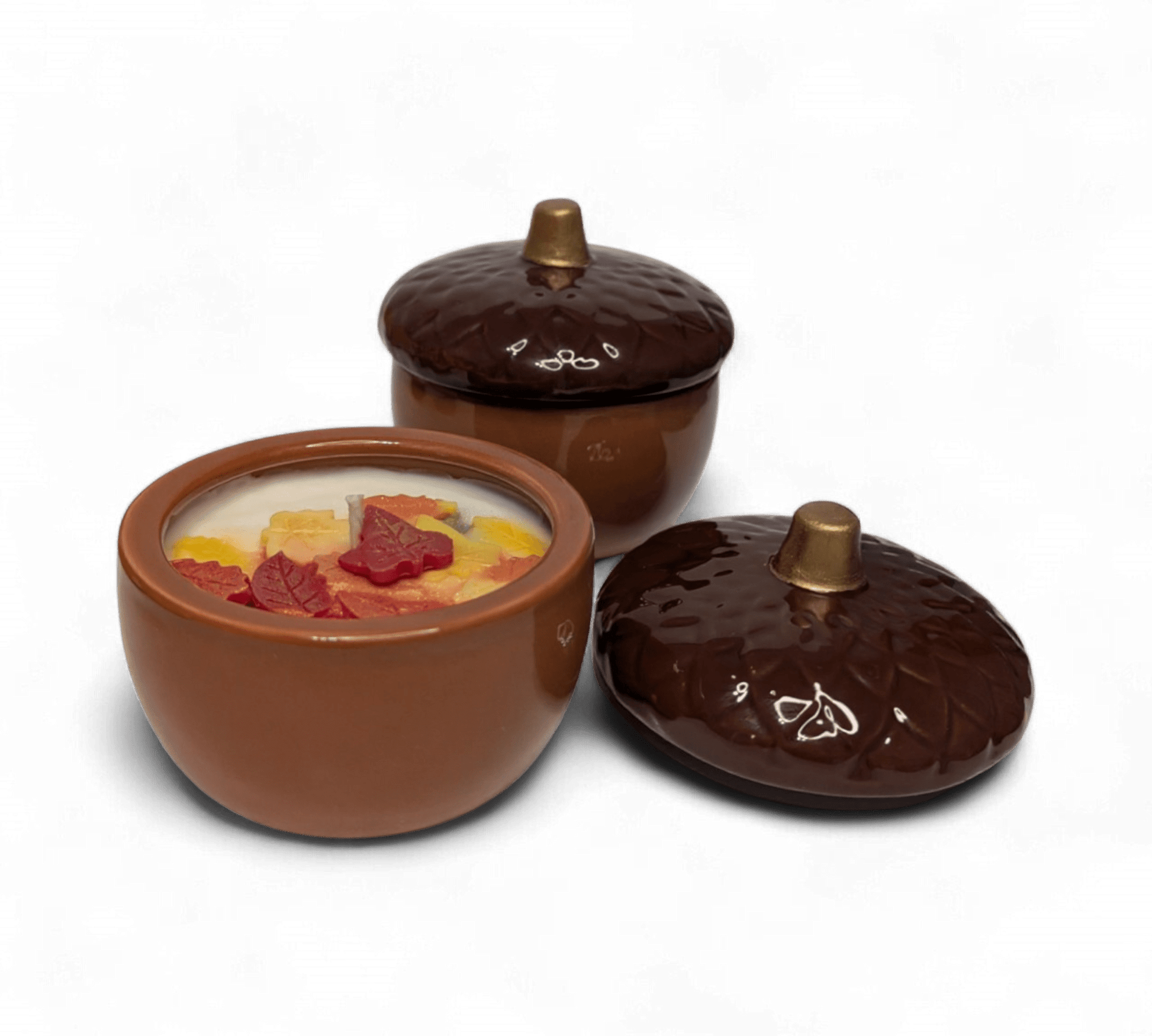 Sugared Spice - Acorn Soy Wax Candle - LaMoon Candle