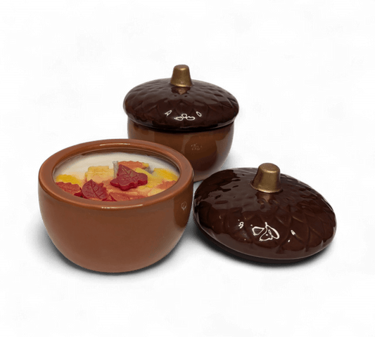 Sugared Spice - Acorn Soy Wax Candle - LaMoon Candle