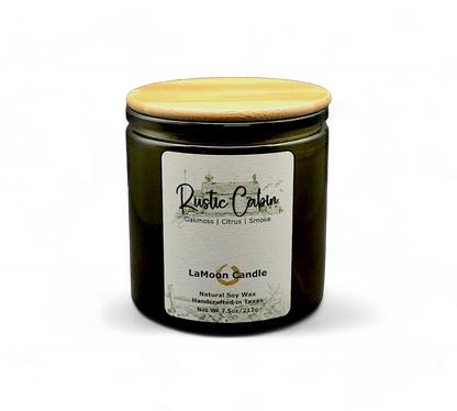 Rustic Cabin - Medium Vintage Green Soy Wax Candle