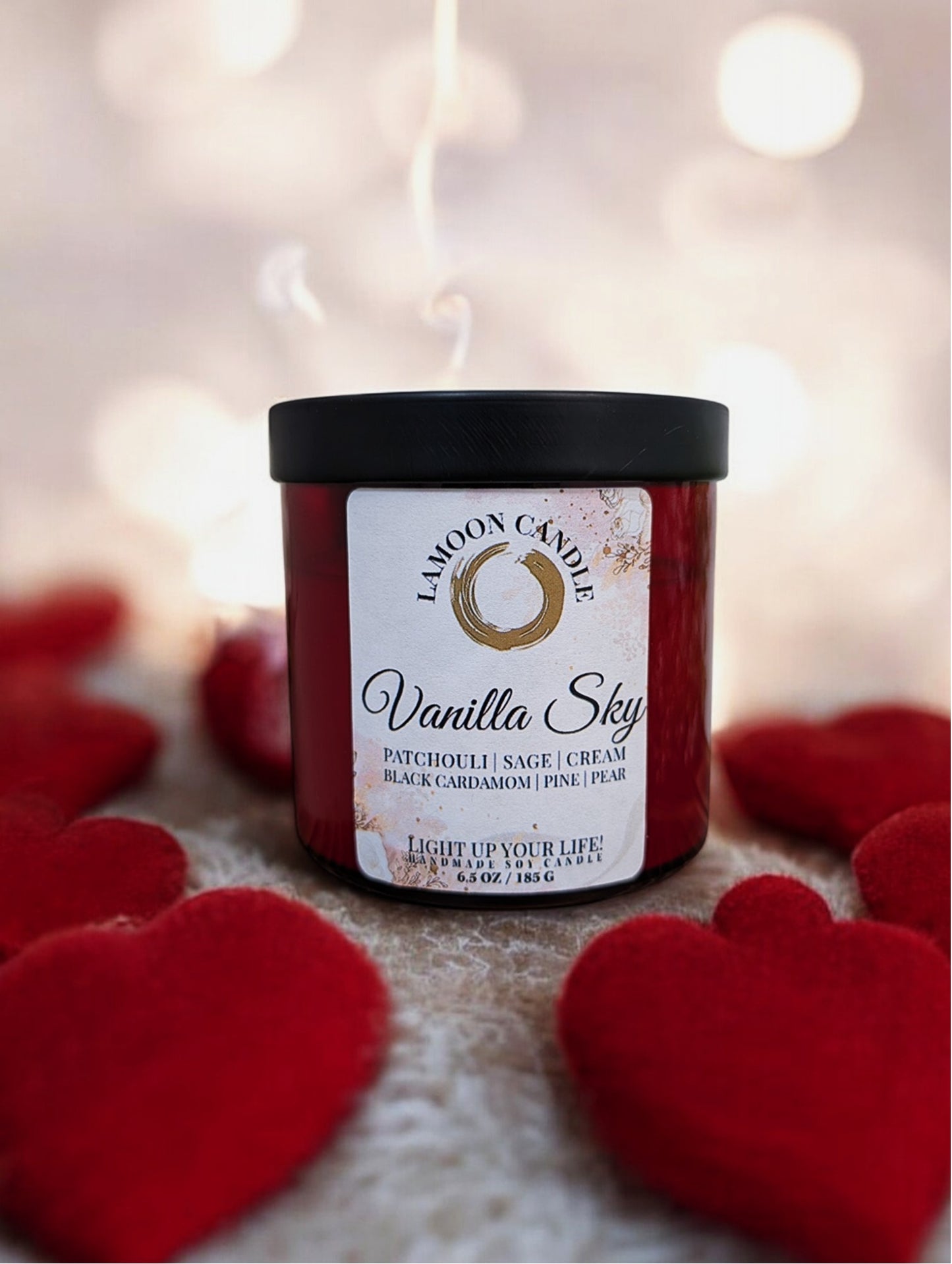 Vanilla Sky - Valentine Collection Medium Soy Wax Candle