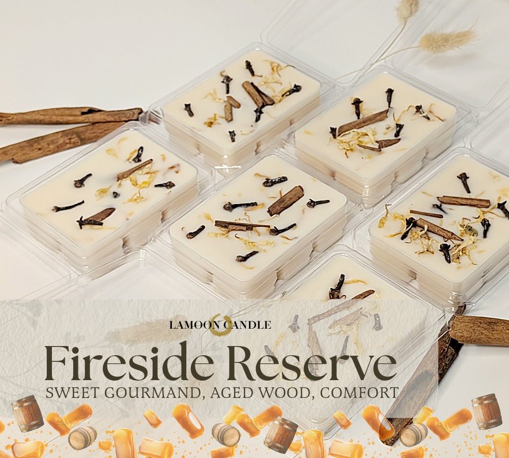Fireside Reserve - Scented Wax Melts - LaMoon Candle