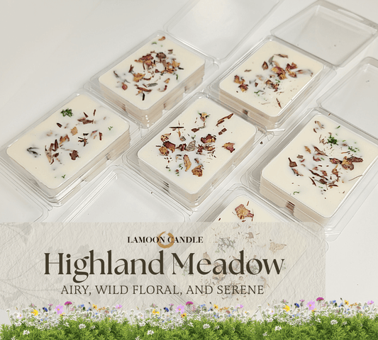 Highland Meadow Hand-Poured Soy Wax Melt (2.5oz Clamshell) - LaMoon Candle