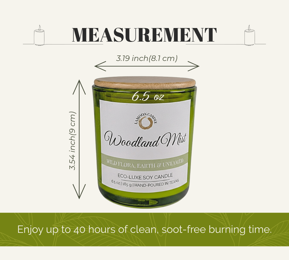 Woodland Mist - Soy Wax Candle - LaMoon Candle