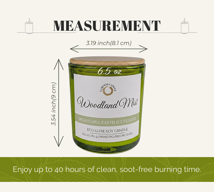 Woodland Mist - Soy Wax Candle - LaMoon Candle
