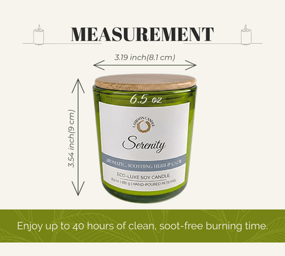 Serenity - Soy Wax Candle - LaMoon Candle