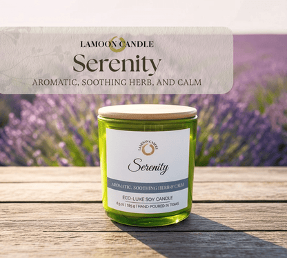Serenity - Soy Wax Candle - LaMoon Candle