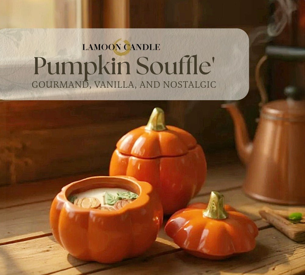 Pumpkin Souffle' - Pumpkin Soy Wax Candle - LaMoon Candle