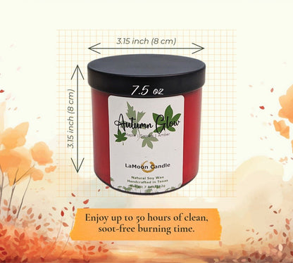 Autumn Glow - Medium Soy Wax Candle - LaMoon Candle