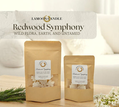 Redwood Symphony - Floral Wax Melts - LaMoon Candle