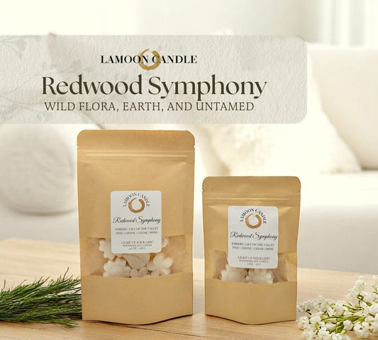 Redwood Symphony - Floral Wax Melts - LaMoon Candle