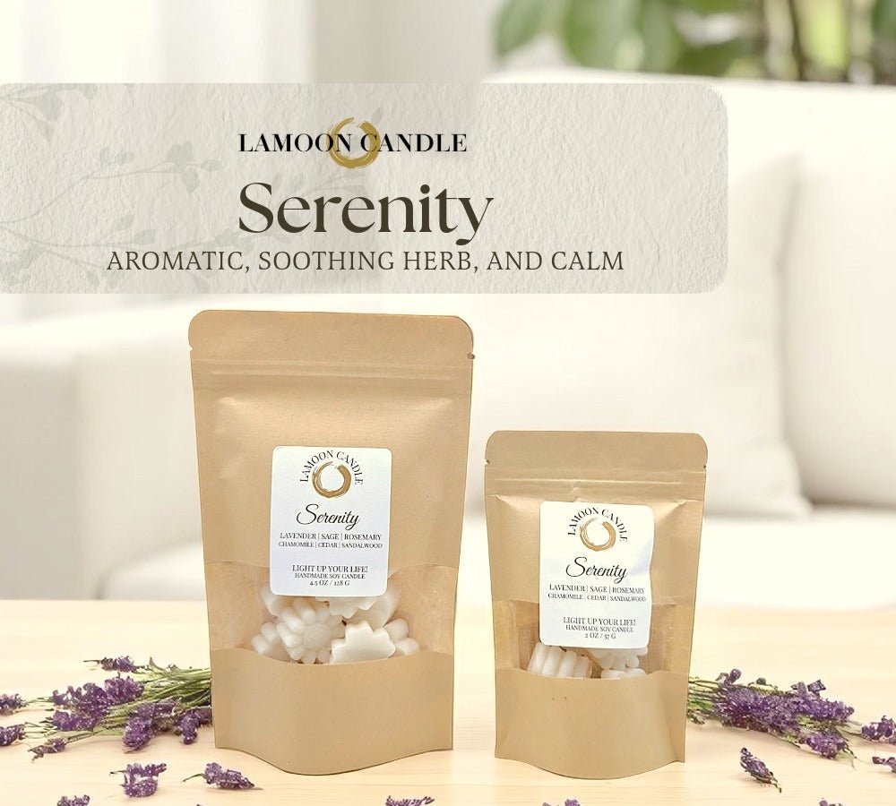 Serenity - Floral Soy Wax Melts - LaMoon Candle