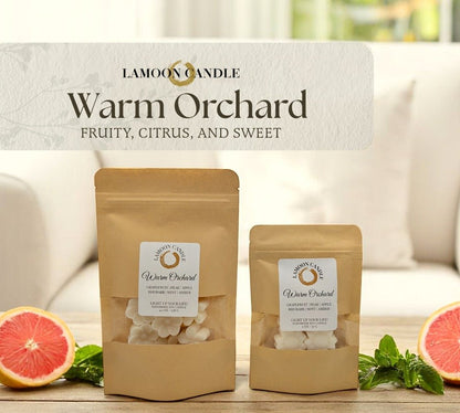 Warm Orchard - Floral Wax Melts - LaMoon Candle