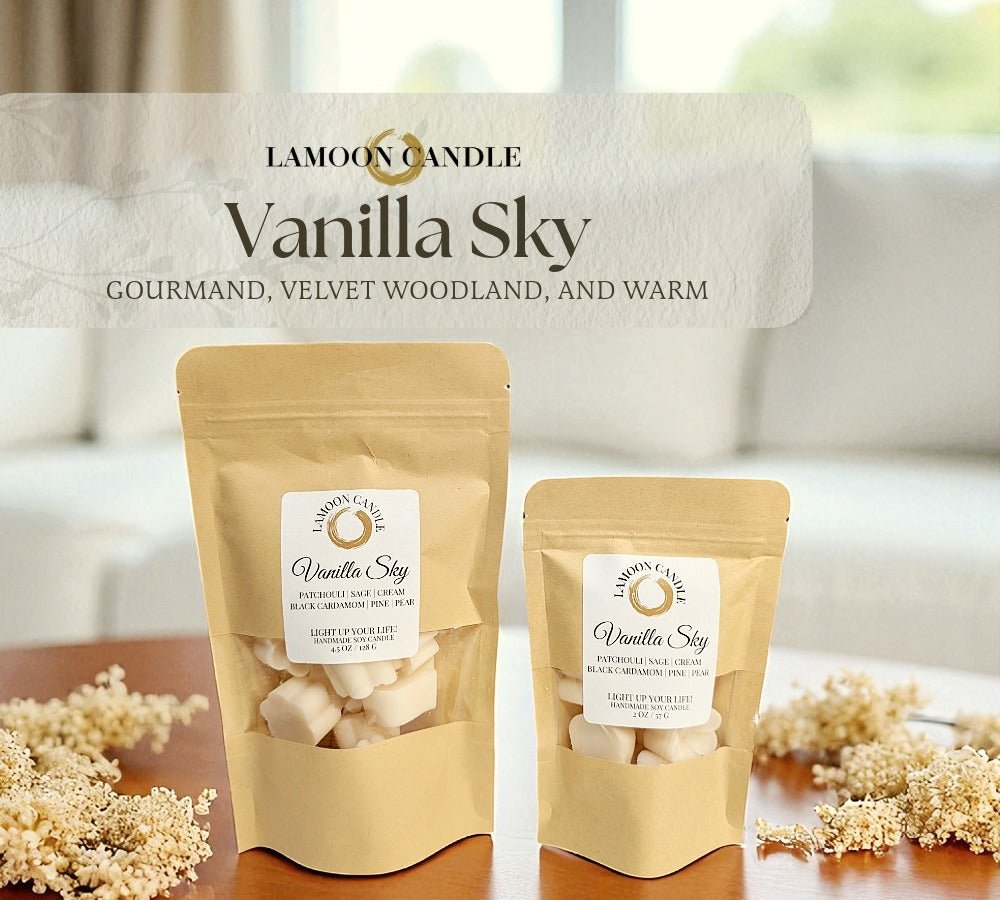 Vanilla Sky - Floral Wax Melts - LaMoon Candle