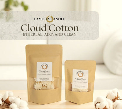 Cloud Cotton - Floral Wax Melts - LaMoon Candle