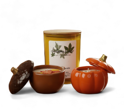 Gather and Glow Trio - Soy Wax Candle Set