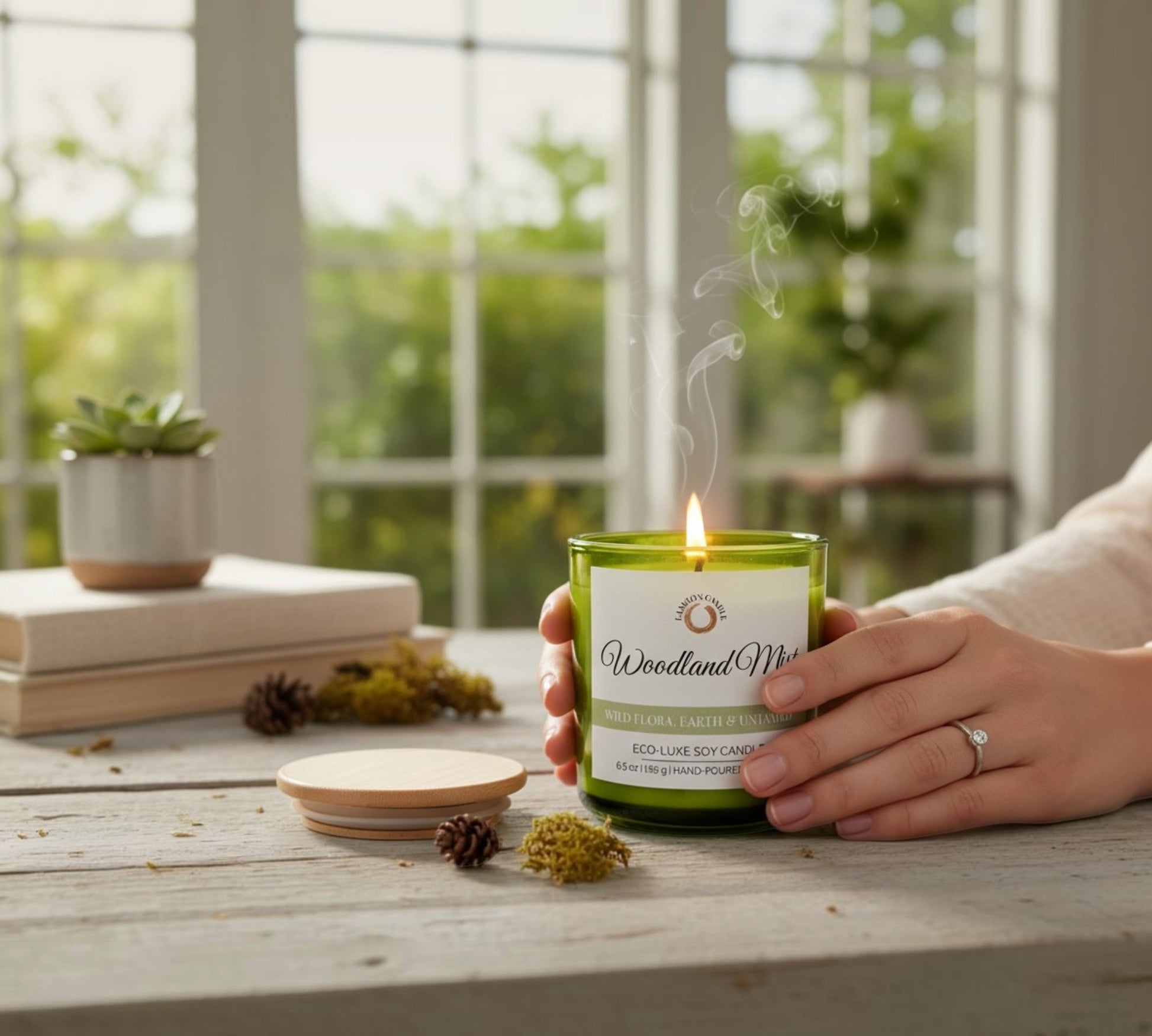 Woodland Mist - Soy Wax Candle - LaMoon Candle