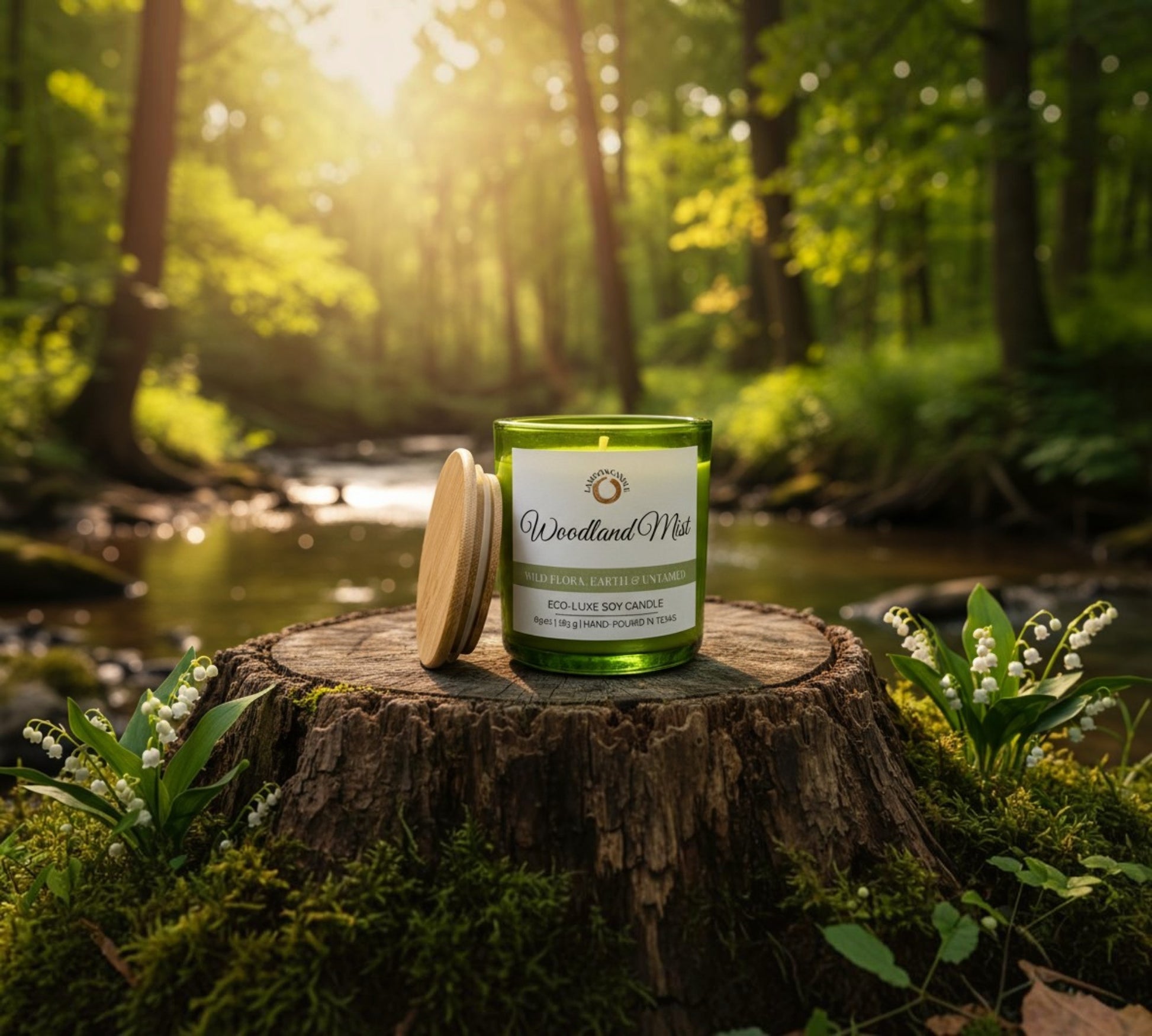 Woodland Mist - Soy Wax Candle - LaMoon Candle