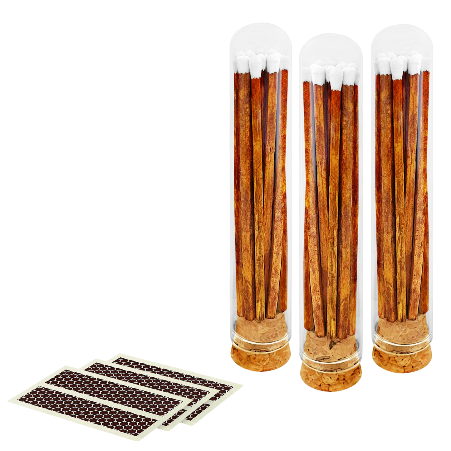4-Inch Premium Colored Safety Matches